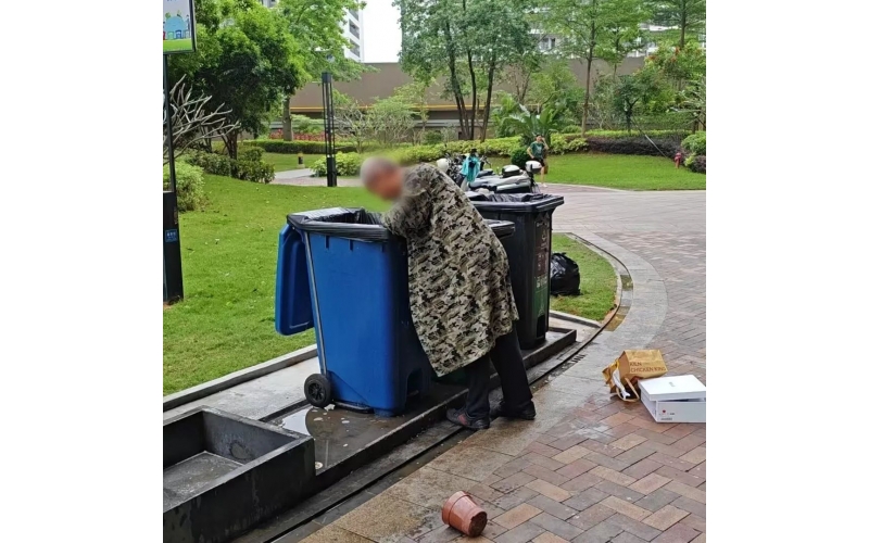 關于嚴禁在小區內翻撿垃圾桶、撿拾廢品的溫馨提示！